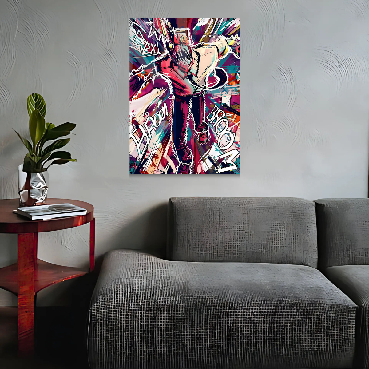 Chainsaw Man Anime Metal Poster