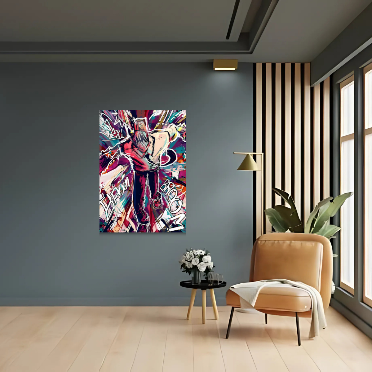 Chainsaw Man Anime Metal Poster