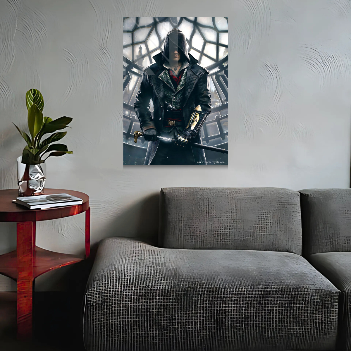 Jacob Assassin Creeds Gaming Metal Poster