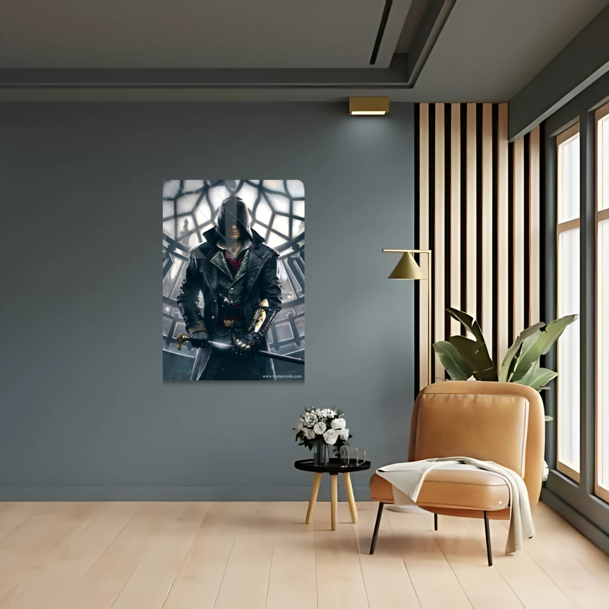 Jacob Assassin Creeds Gaming Metal Poster