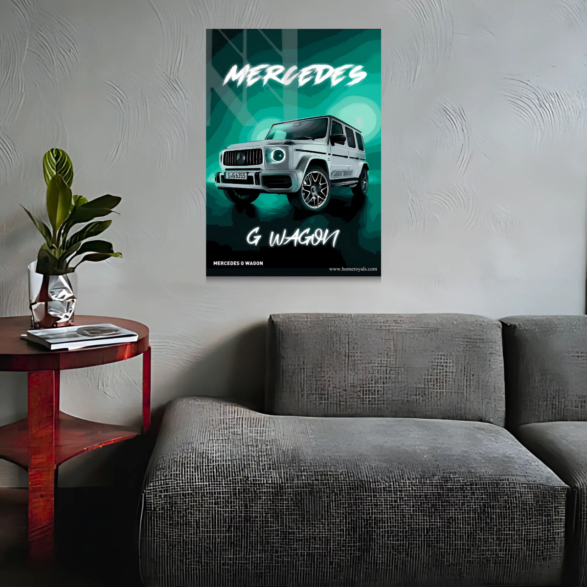 Mercedes G-Wagon Car Metal Poster
