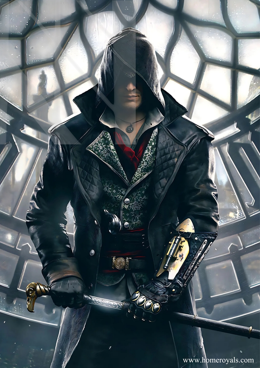 Jacob Assassin Creeds Gaming Metal Poster