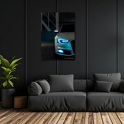 Toyota Fortuner Front Side Car Neon Poster