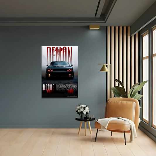 Dodge Car Metal Poster