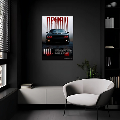 Dodge Car Metal Poster