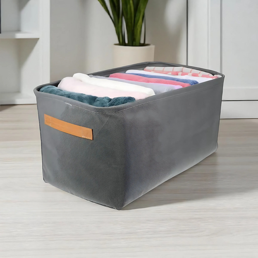 Foldable Fabric Storage Organizer Box with Handles